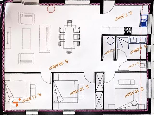 Vente Maison 4 pièces 108 m2 Saint Mards