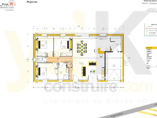 Vente Maison 4 pièces 100 m2 Gignac