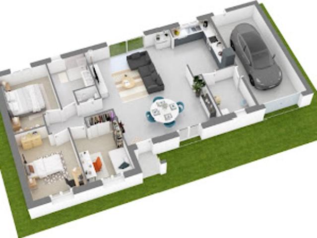 Vente Maison 4 pièces 100 m2 Vendoeuvres