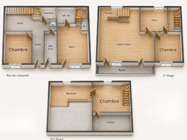 Vente Maison 4 pièces 114 m2 Olette