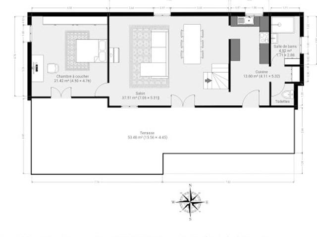 Vente Maison 4 pièces 115 m2 Saint Chamassy