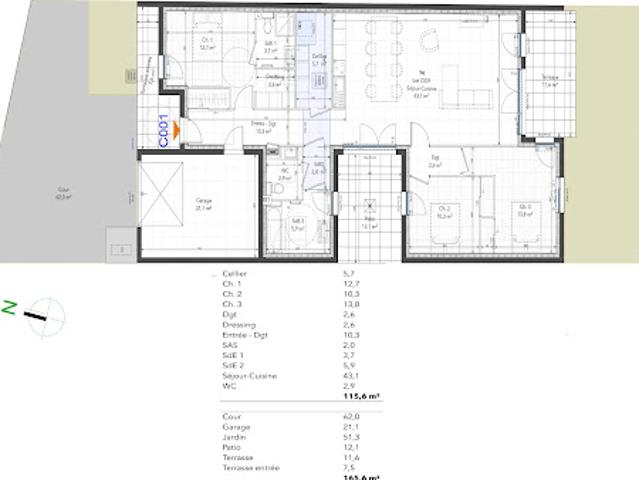 Vente Maison 4 pièces 116 m2 La Talaudière