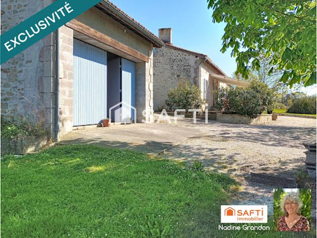 Vente Maison 4 pièces 117 m2 Brossac