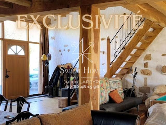 Vente Maison 4 pièces 155 m2 Lussac