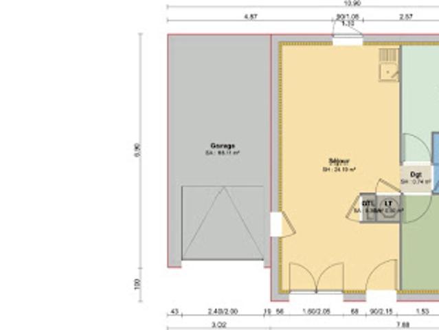 Vente Maison 4 pièces 49 m2 Grainville la Teinturière