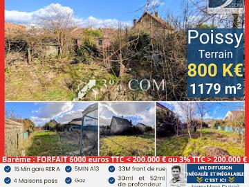 Vente Maison 4 pièces 61 m2 Poissy