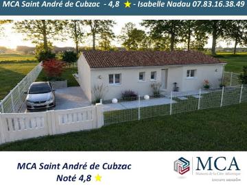 Vente Maison 4 pièces 65 m2 La Lande de Fronsac