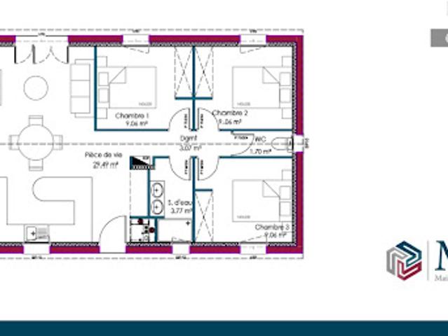 Vente Maison 4 pièces 65 m2 Pomarez