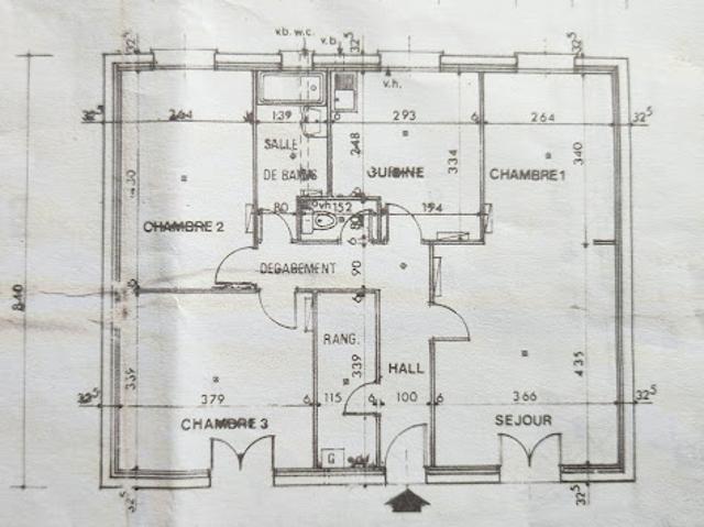 Vente Maison 4 pièces 73 m2 Janville