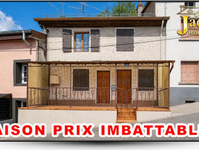 Vente Maison 4 pièces 75 m2 Senones