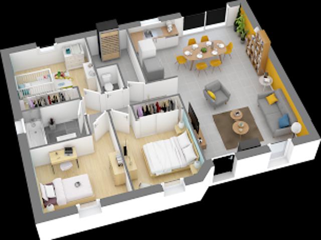Vente Maison 4 pièces 76 m2 Saint Joachim