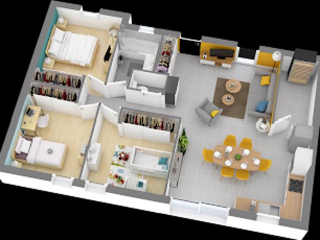 Vente Maison 4 pièces 77 m2 Manthelan