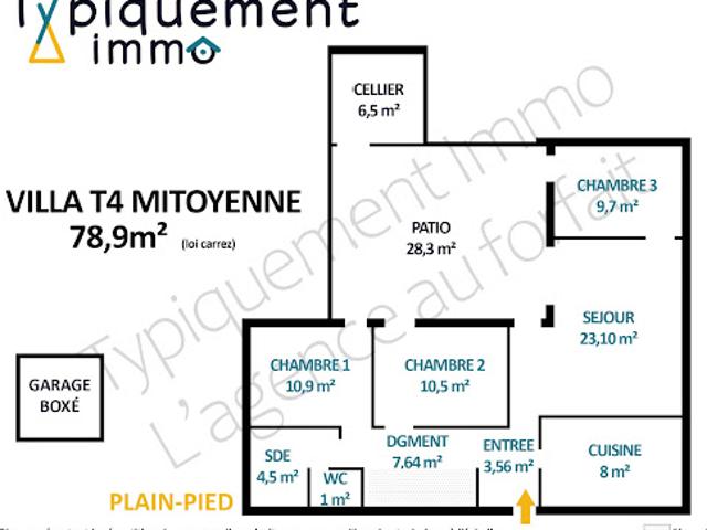 Vente Maison 4 pièces 79 m2 Toulouse