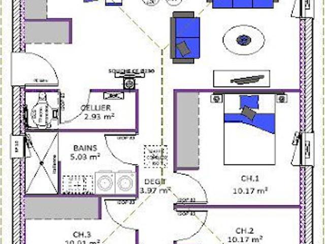 Vente Maison 4 pièces 80 m2 Parentis en Born