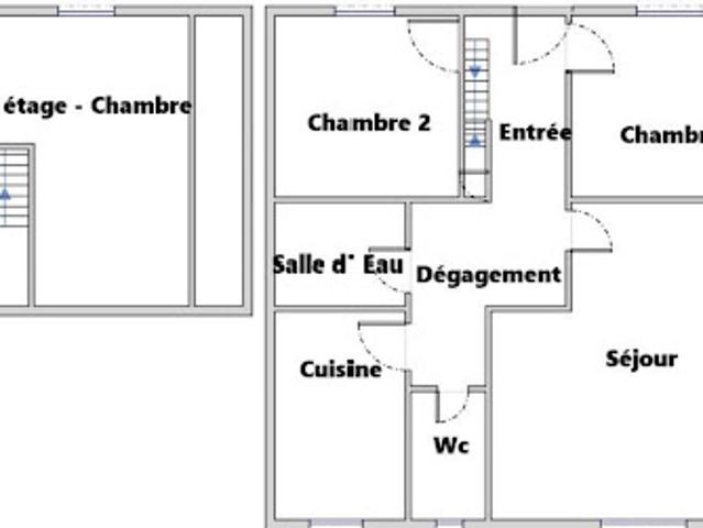 Vente Maison 4 pièces 84 m2 Le Blanc Mesnil