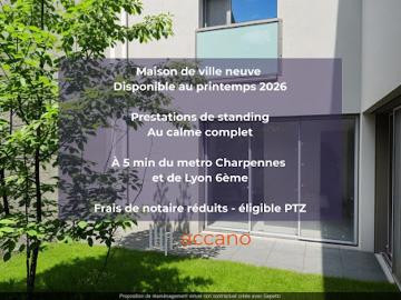 Vente Maison 4 pièces 85.2 m2 Villeurbanne