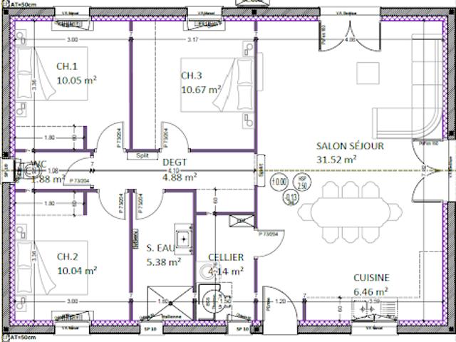 Vente Maison 4 pièces 85 m2 Clermont
