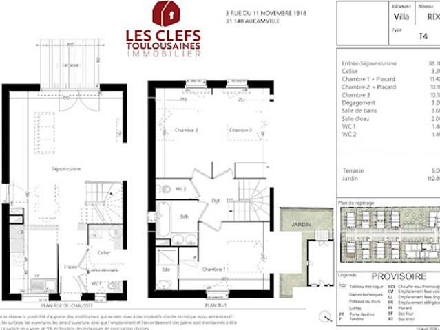 Vente Maison 4 pièces 85 m2 Aucamville