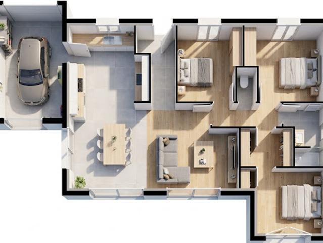 Vente Maison 4 pièces 85 m2 Vildé Guingalan