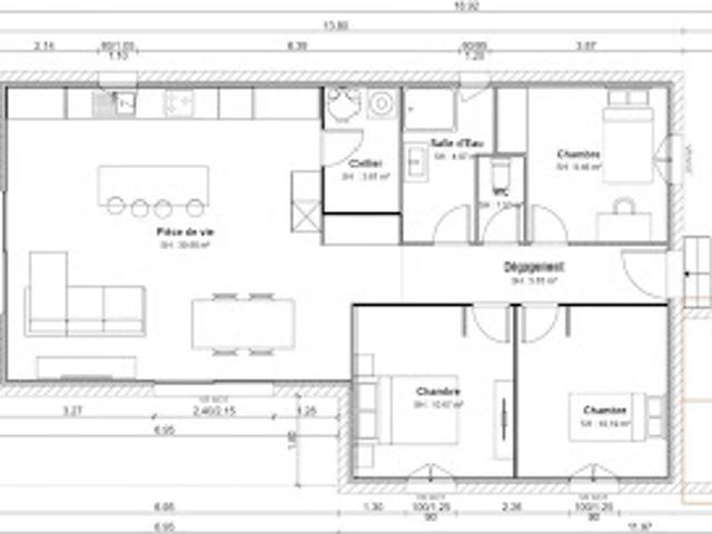 Vente Maison 4 pièces 86 m2 Sisteron