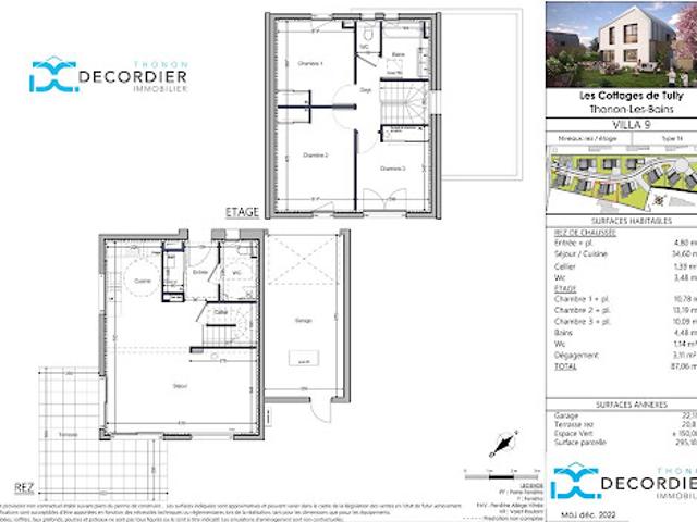 Vente Maison 4 pièces 87.06 m2 Thonon les Bains