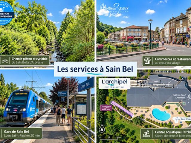 Vente Maison 4 pièces 87 m2 Sain Bel