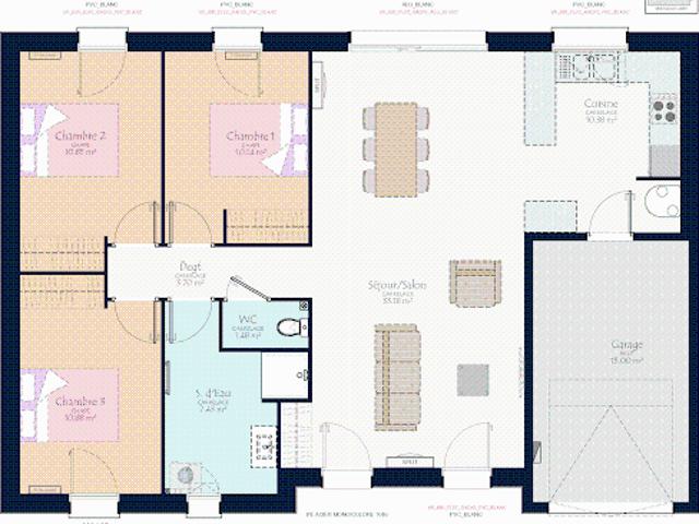 Vente Maison 4 pièces 88 m2 Montfaucon Montigné