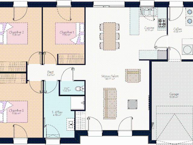 Vente Maison 4 pièces 88 m2 Sainte Pazanne