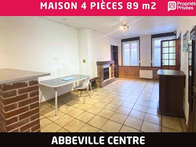 Vente Maison 4 pièces 89 m2 Abbeville