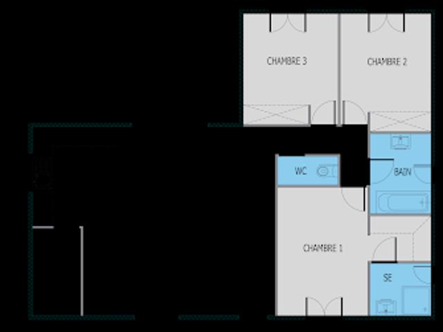 Vente Maison 4 pièces 89 m2 Soustons