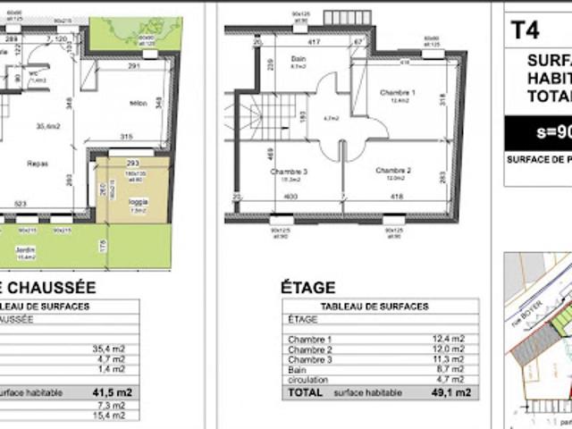 Vente Maison 4 pièces 90.6 m2 Meximieux
