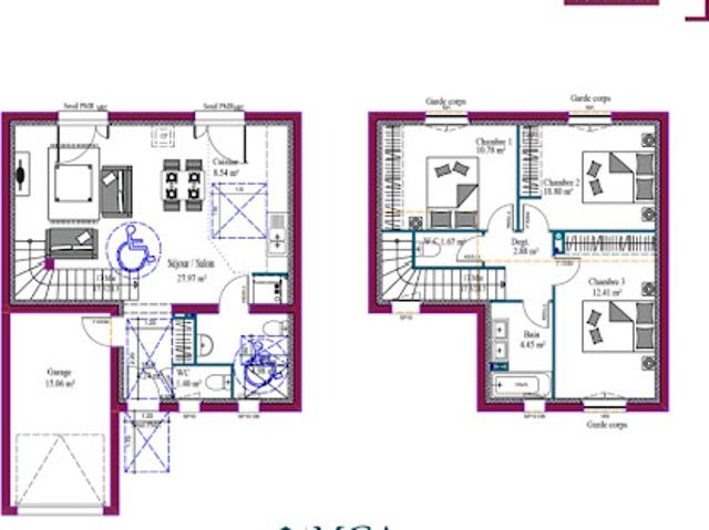 Vente Maison 4 pièces 90 m2 Mongauzy
