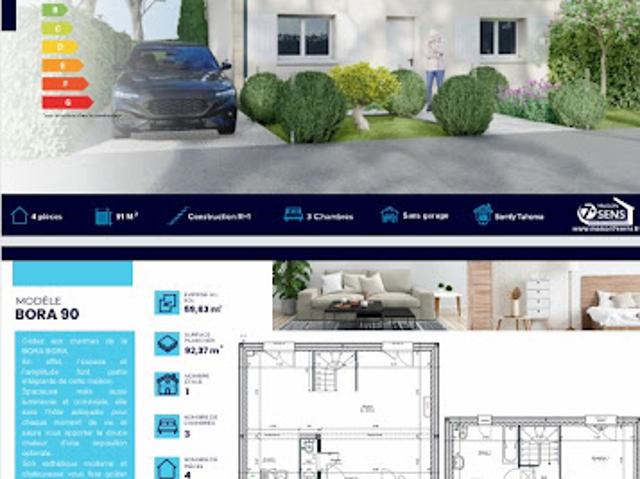 Vente Maison 4 pièces 91 m2 Villiers sur Marne