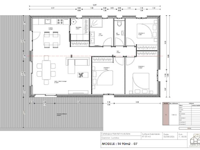 Vente Maison 4 pièces 92 m2 Galez