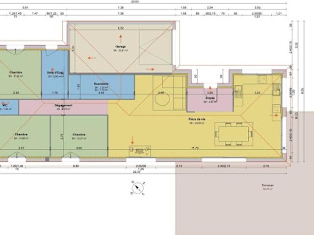 Vente Maison 4 pièces 92 m2 Thaon les Vosges