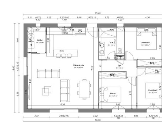Vente Maison 4 pièces 93 m2 Flayosc