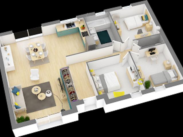 Vente Maison 4 pièces 95.3 m2 Wardrecques