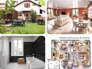 Vente Maison 4 pièces 98 m2 Vaulx en Velin