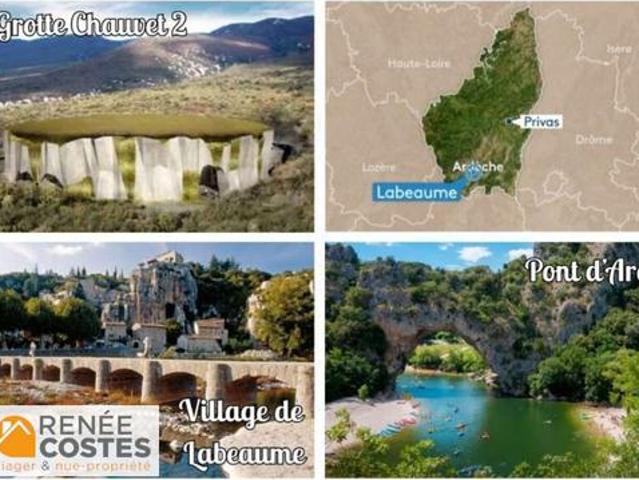 Vente Maison 4 pièces 97 m2 Labeaume