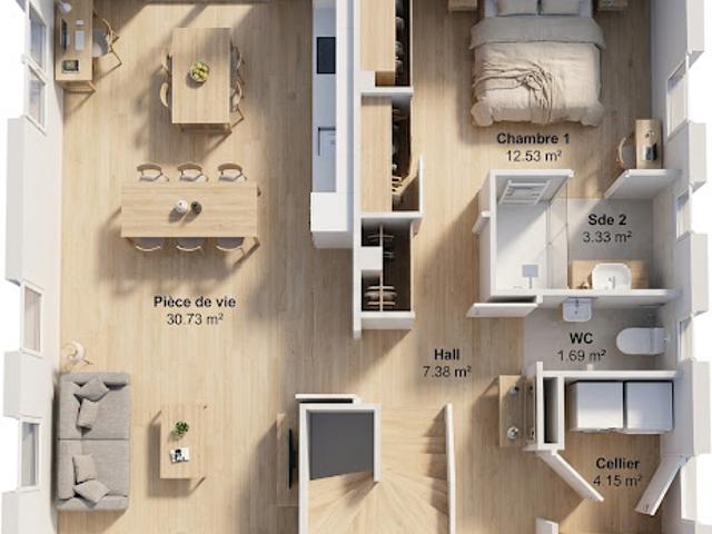 Vente Maison 4 pièces 98 m2 Evran