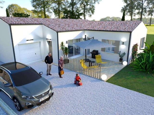 Vente maison 4 pièces Breuillet 17