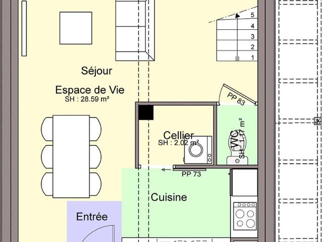 Vente maison 4 pièces La Chevrolière 44
