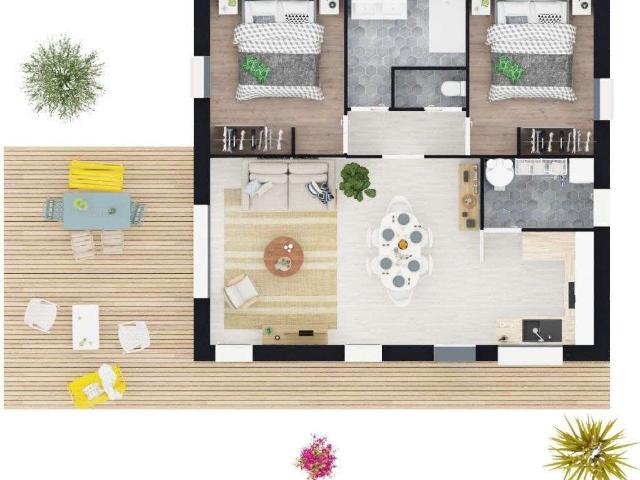 Vente maison 4 pièces La Plaine sur Mer 44