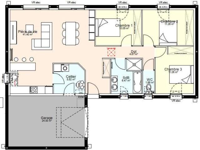 Vente maison 4 pièces Saint Lin 79
