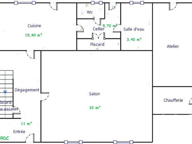 Vente maison 4 pièces Saint Macaire en Mauges 49