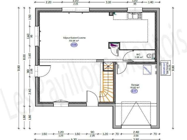 Vente maison 4 pièces Saint Quentin sur le Homme 50