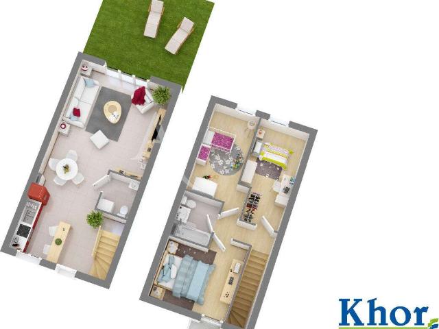 Vente maison 4 pièces Rouillon 72