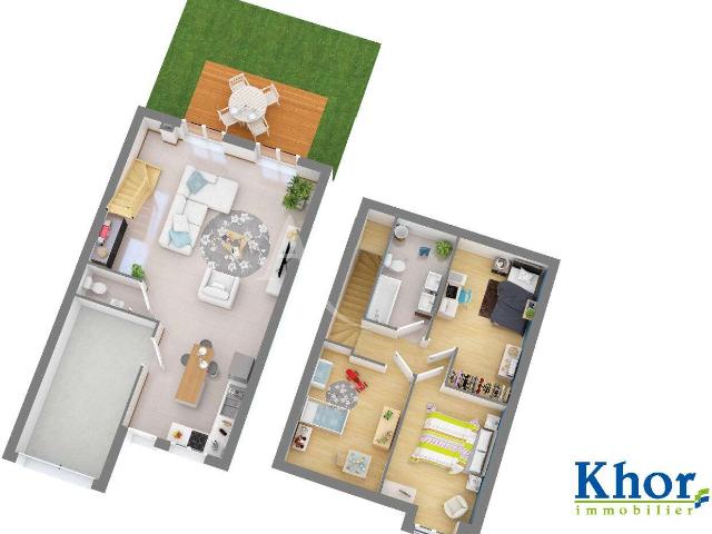 Vente maison 4 pièces Rouillon 72