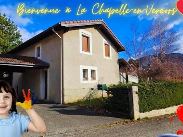 Vente Maison 5 pièces 105 m2 La Chapelle en Vercors