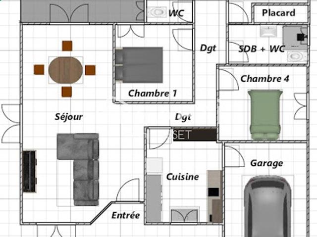 Vente Maison 5 pièces 108 m2 Montauban